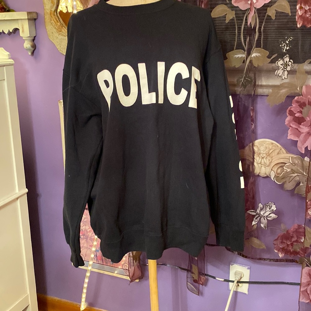 Fruit of the Loom Police Sweatshirt